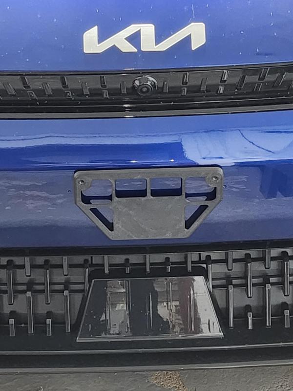 No Drill License Plate Bracket