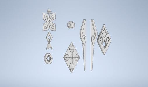 Genshin Impact - Baizhu Clothing Accessories