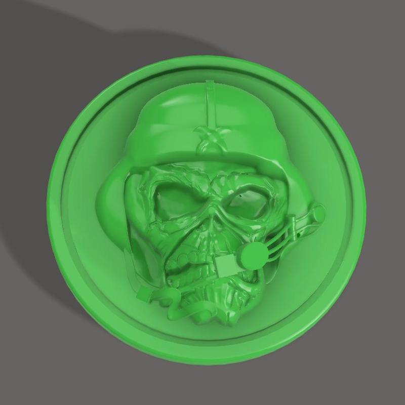 Skull Pilot Coin