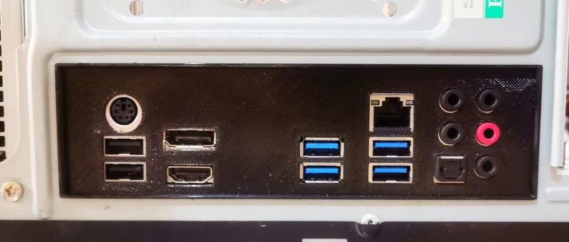 MSI MAG B460 TORPEDO ATX IO Shield MOTHERBOARD