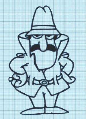 INSP CLOUSEAU - PINK PANTHER - WALL ART