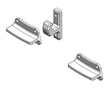 Soporte de pared para bicicleta de piñon fijo.