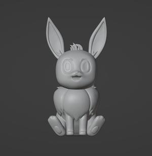 Eevee keychain