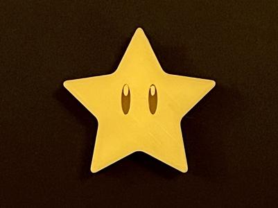Super Mario Star Bead - 5cm