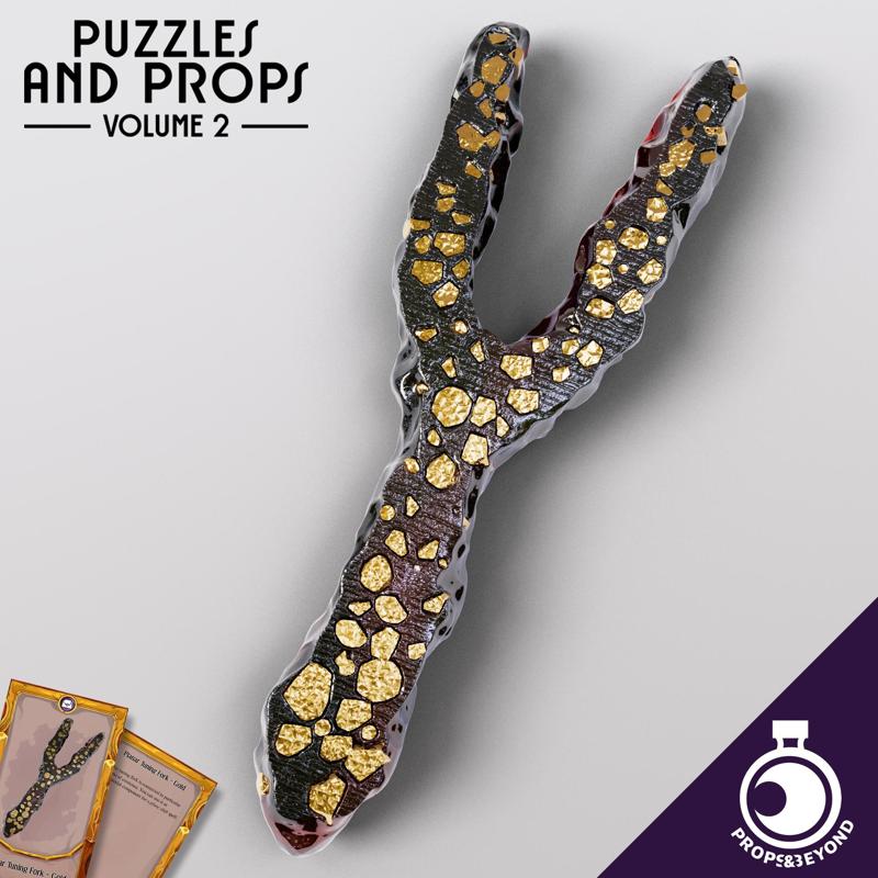 Planar Tuning Fork - Gold