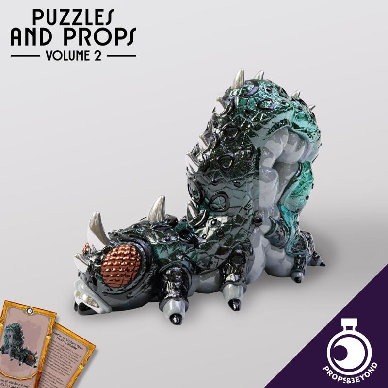 Figurine of Wondrous Power - Fluorite Caterpillar