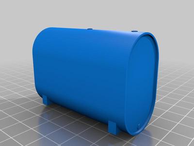 Oil tank (275 gal) for legs G Scale