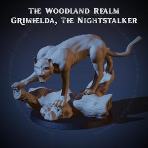 The Woodland Realm - Grimhelda, the Nightstalker