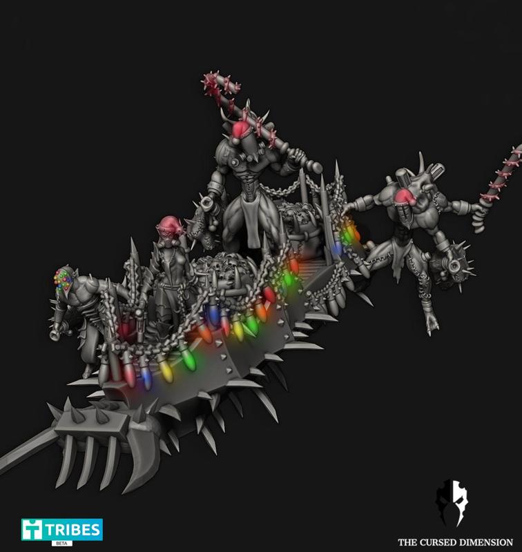 CURSED ELVES - MONSTROSITY SANTA AND HIS HELPERS - FREE