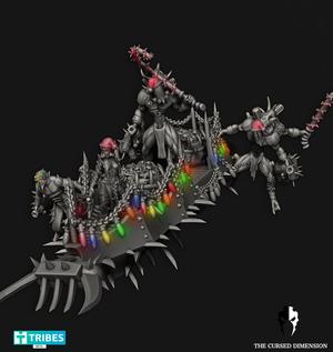 CURSED ELVES - MONSTROSITY SANTA AND HIS HELPERS - FREE