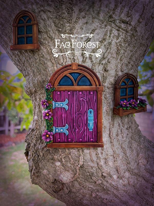Fairy Garden Arched Door and Window