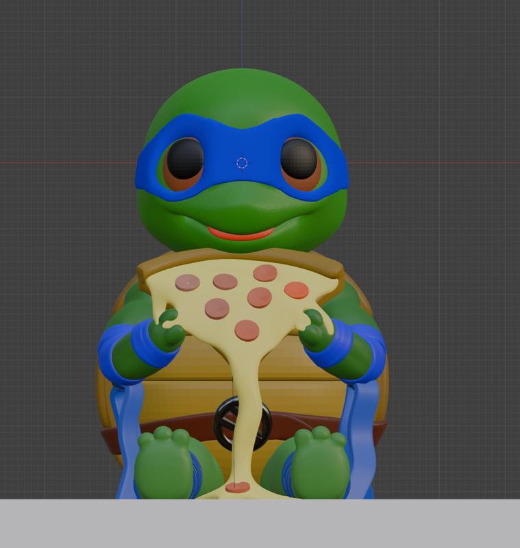 CUTE BABY NINJA TURTLE - NO SUPPORT