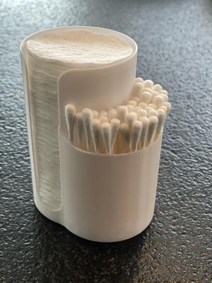 Cotton pad and tips holder Uno