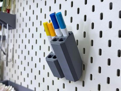 Pen Holder for IKEA Skadis - 1x1
