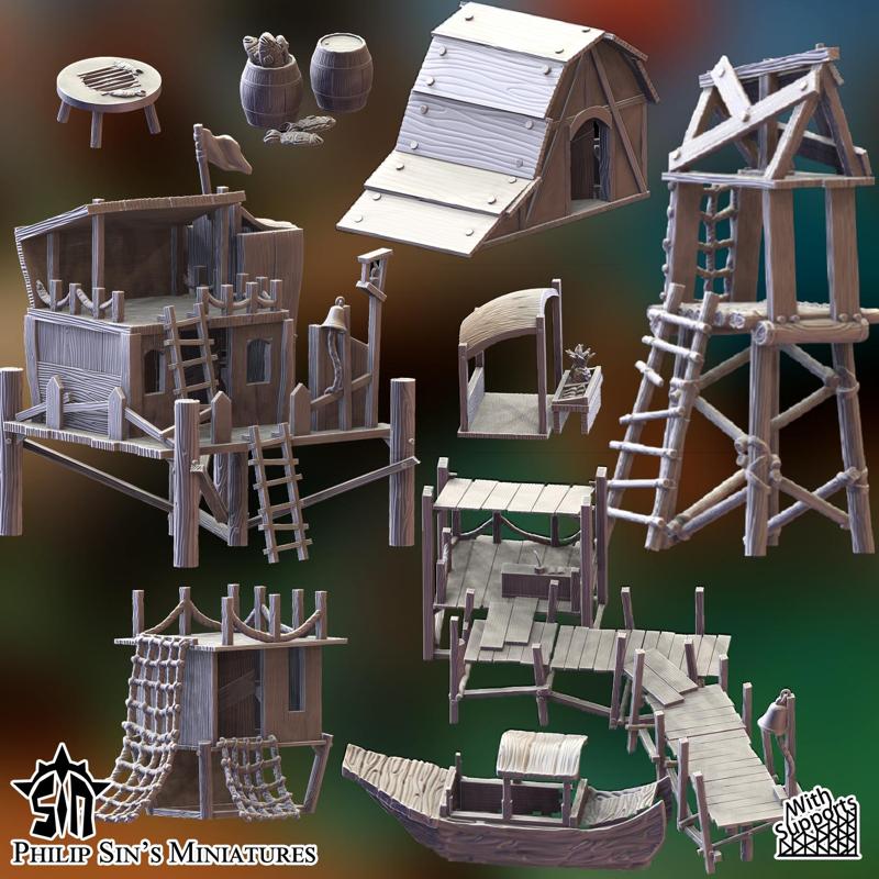 Elevated Buildings of Merrowcove