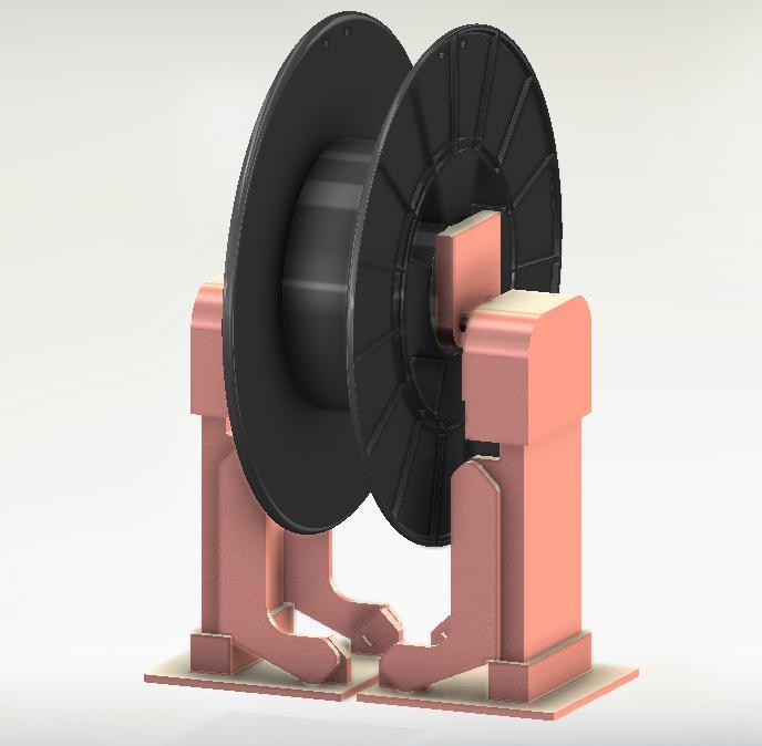 Detachable Hook Spool Holder Design