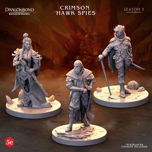 Dragonbond Battles of Valerna: Crimson Hawk Spies