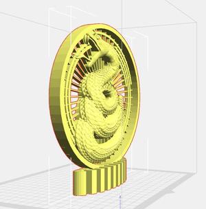 Snake - P27 - Decor - Trinket - Quick Print Gift - 3D - NO SUPPORT