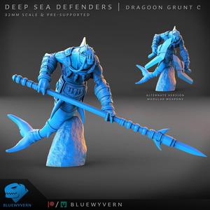 Deep Sea Defenders - Dragoon Grunt C (Modular)