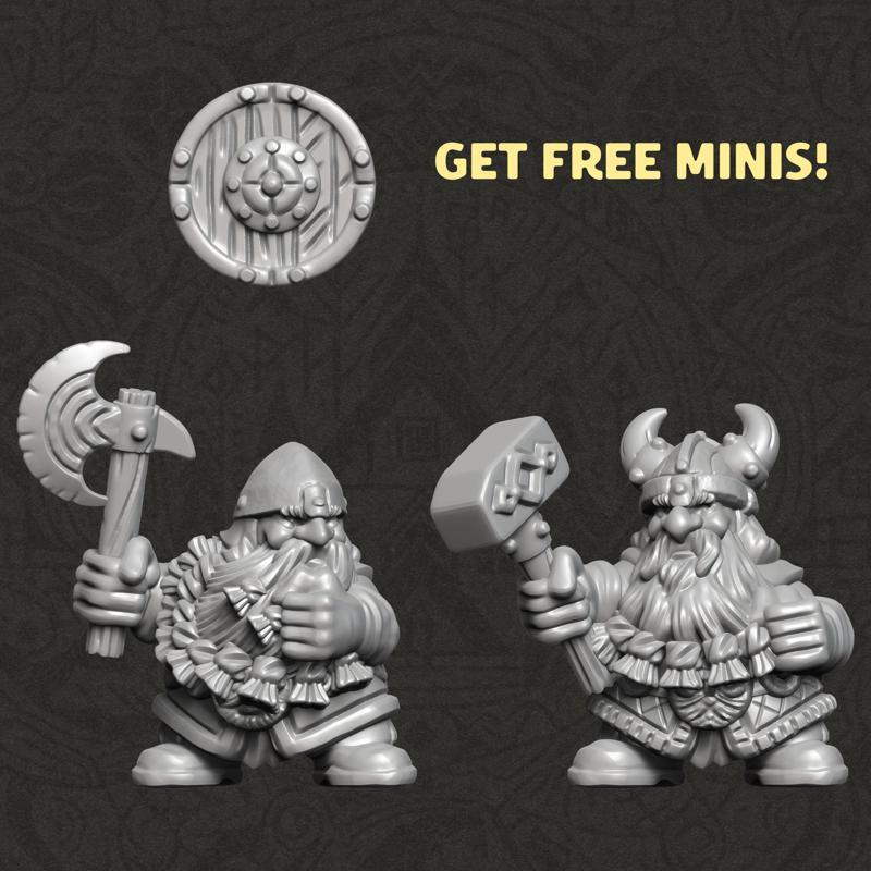 FREE DWARF CLANSMEN