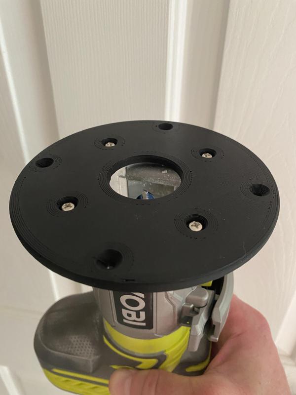 Ryobi Portable Router table insert