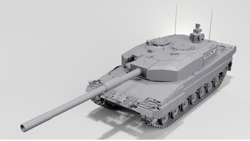 Leopard 2 Pz. 87 with 140mm gun