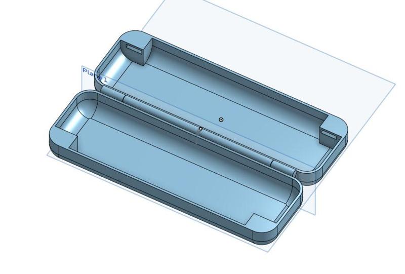 Glasses box print in place / Krabička na brýle