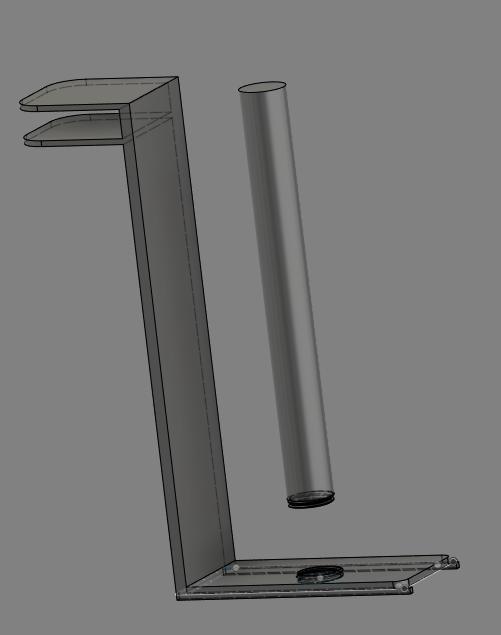 Simple Clip On Paper Towel Holder