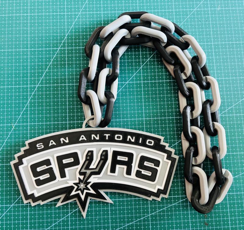 SAN ANTONIO SPURS NBA CHAIN
