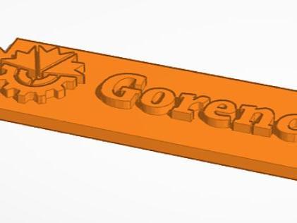 Gorenc keychain V2