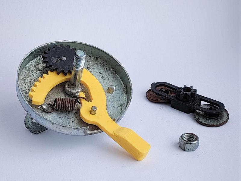 Bicycle bell lever and handle