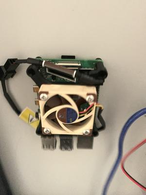 Raspberry Pi and Fan Mount