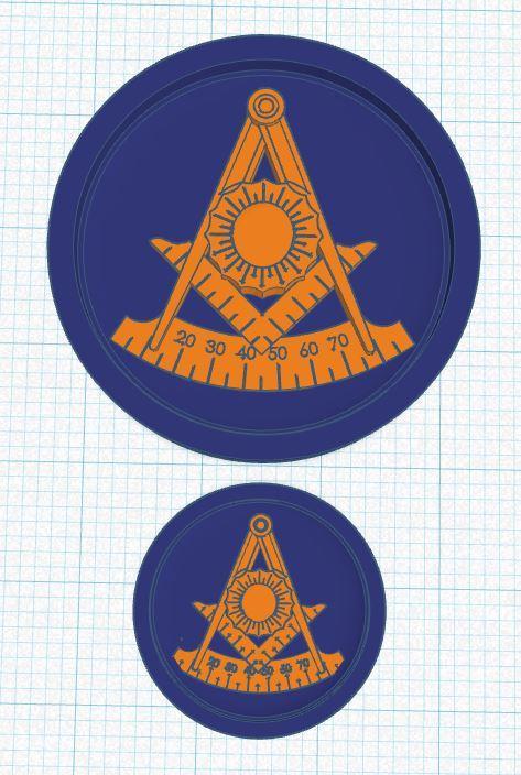 Pat Master Masonic Magnets