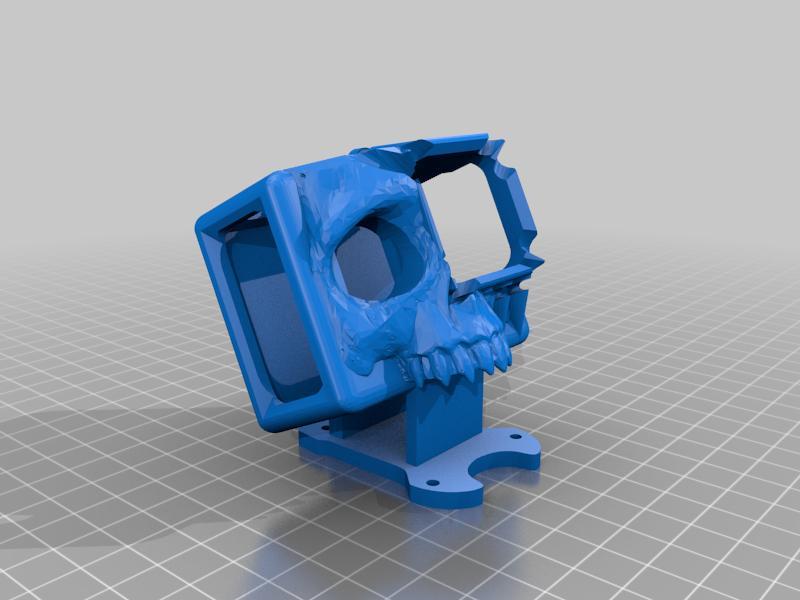 GoPro Hero 5 6 7 Skull Mount for GEPRC