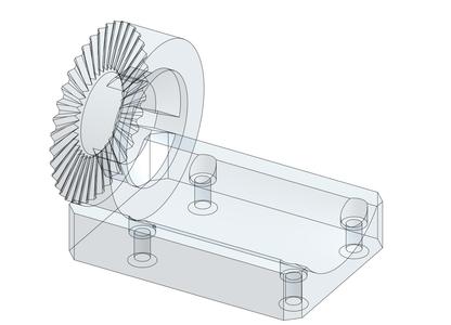 IKEA Jerker desk mounting bracket
