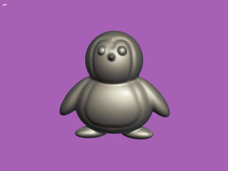 Cartoon Pen the Peguin