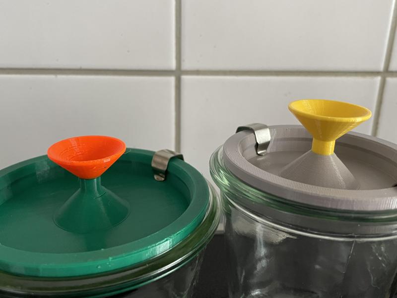 Fruit Fly/Wasp Trap Lid for WECK-Glas