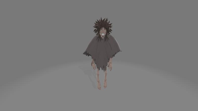 Woolden Doll 3D Model | This work is marked with CC0 1.0