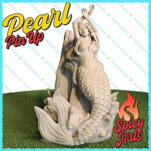 Pearl - (SFW) Mermaid Pose 3 Modern Bra