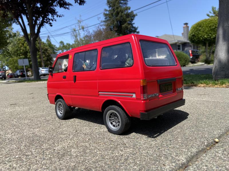 WPL Tosco Style Wheel, front and rear