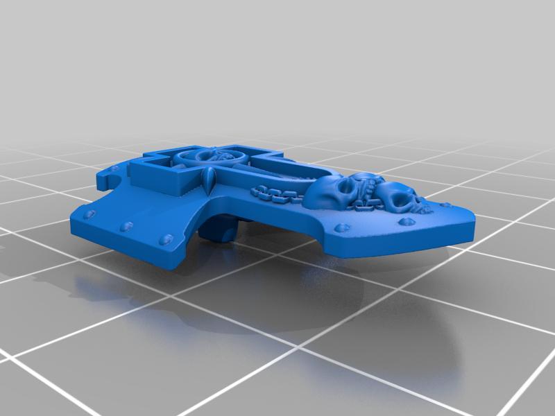 Gunslinging crusader shield & gun