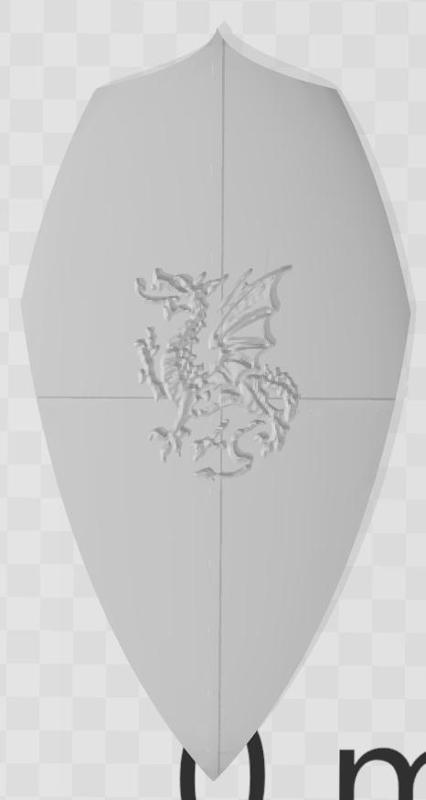 Knightly Shield Pack - Dragon Passant Charge