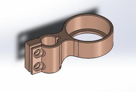 Anet CTC A8 z-axis anti wobble guide, fits for skateboard bearing