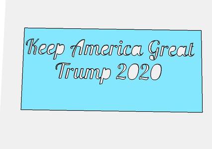 Keep America Great Trump 2020
