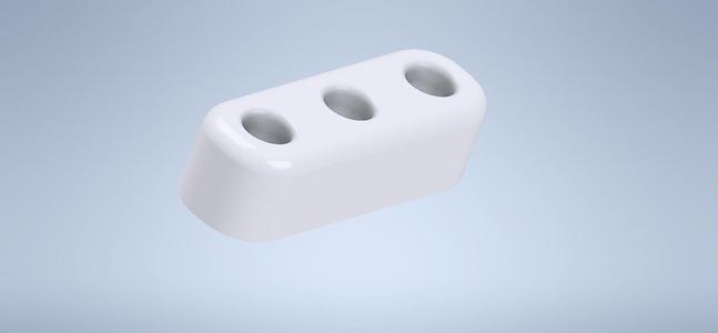Oral B Toothbrush Head Holder (For 3)