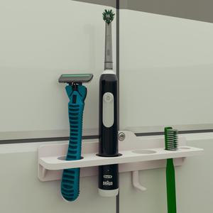 Toothbrush rack