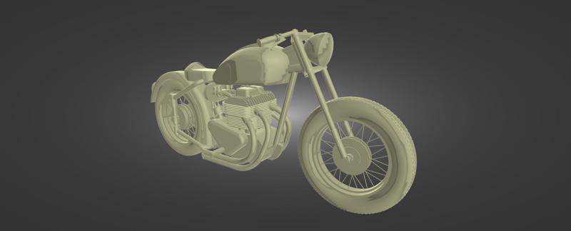 1959 Ariel Square Four MK2 "cafe racer