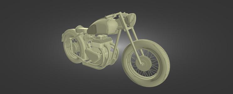 1959 Ariel Square Four MK2 "cafe racer