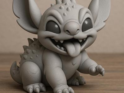 Angry Pikachu Inspired stitch pokemon dragon game 