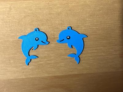 dolphin earrings